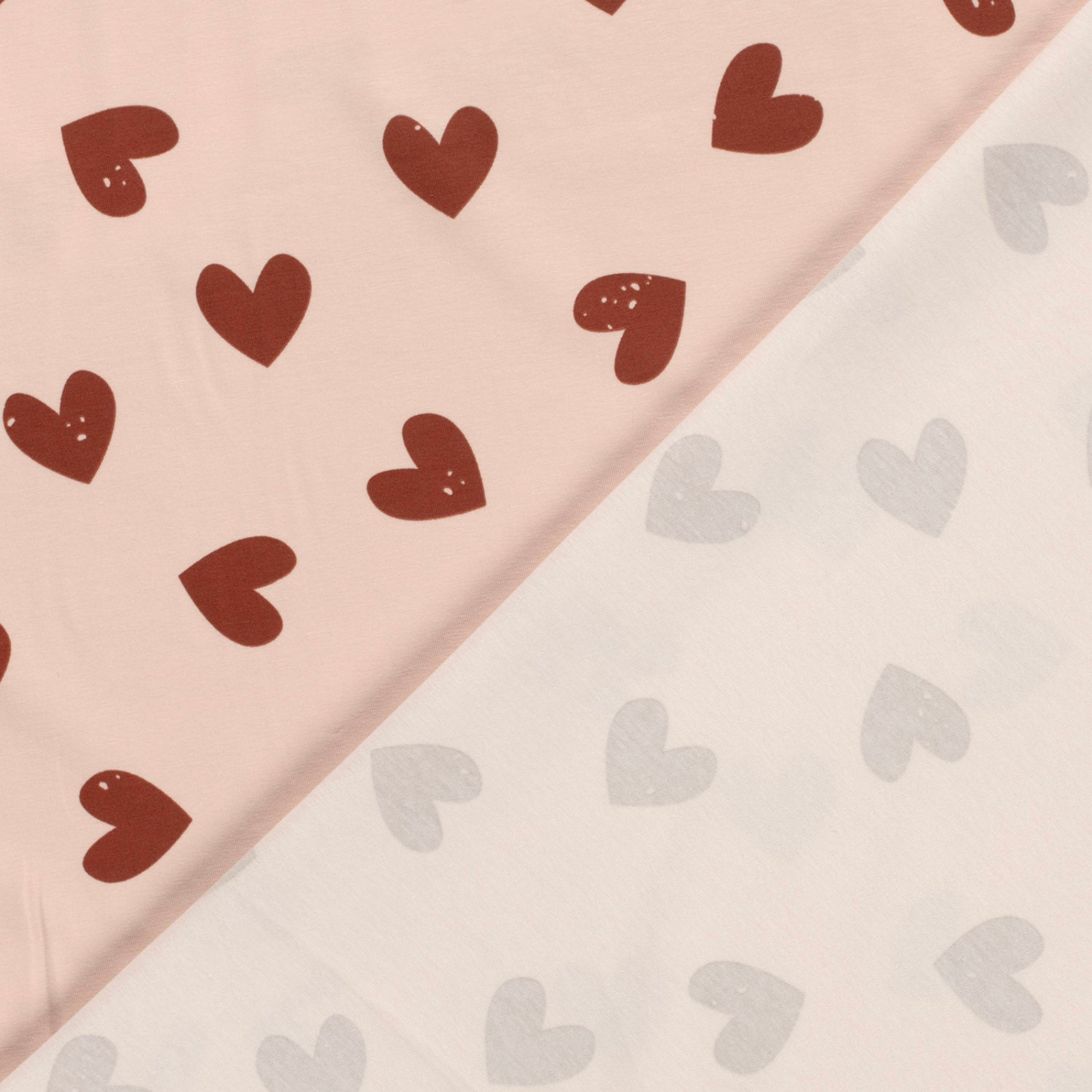 Baumwolle_Jersey_Digitaldruck_-_Herzchen_-_rosa