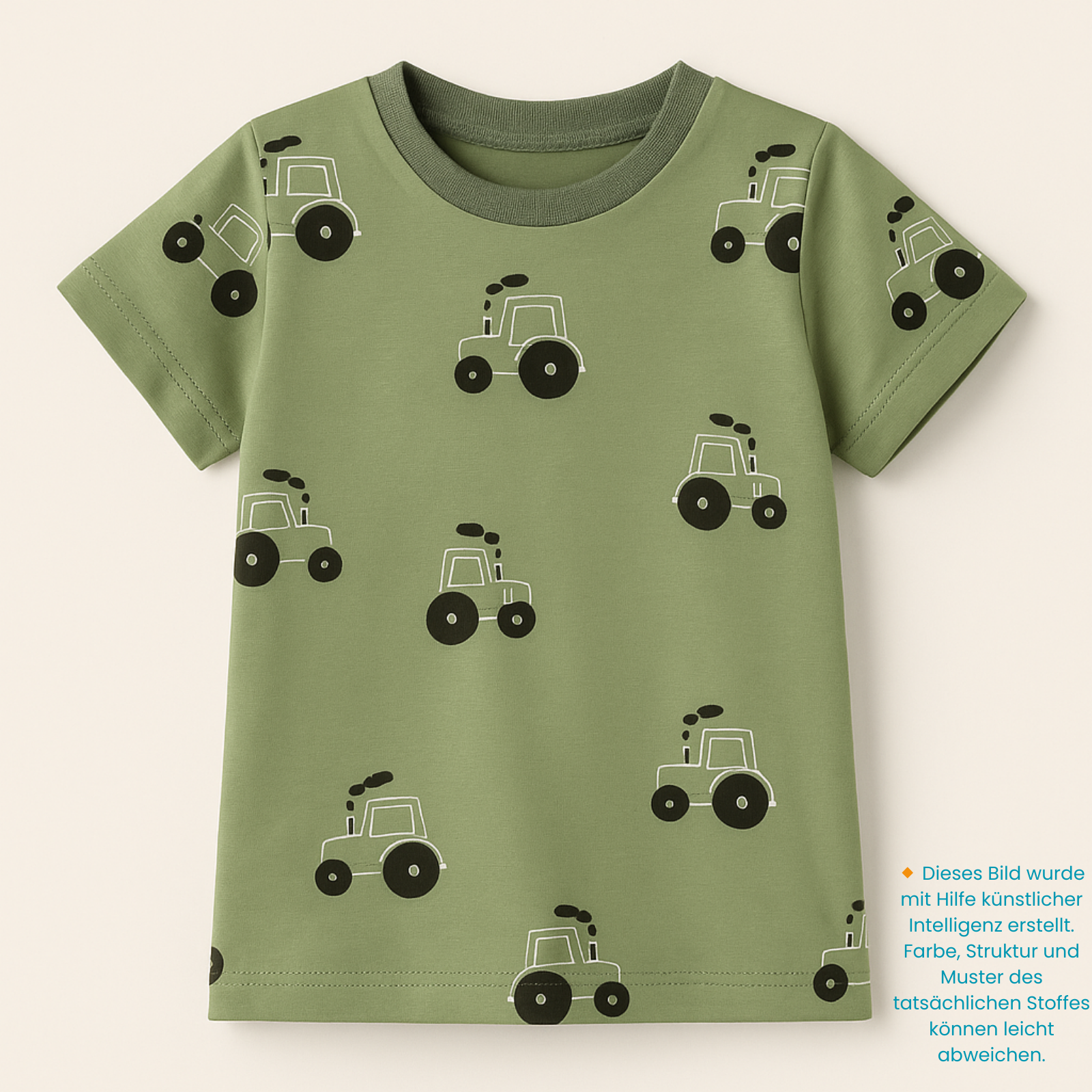 Baumwolle_Jersey_Digitaldruck_-_Traktoren_-_olivgrn