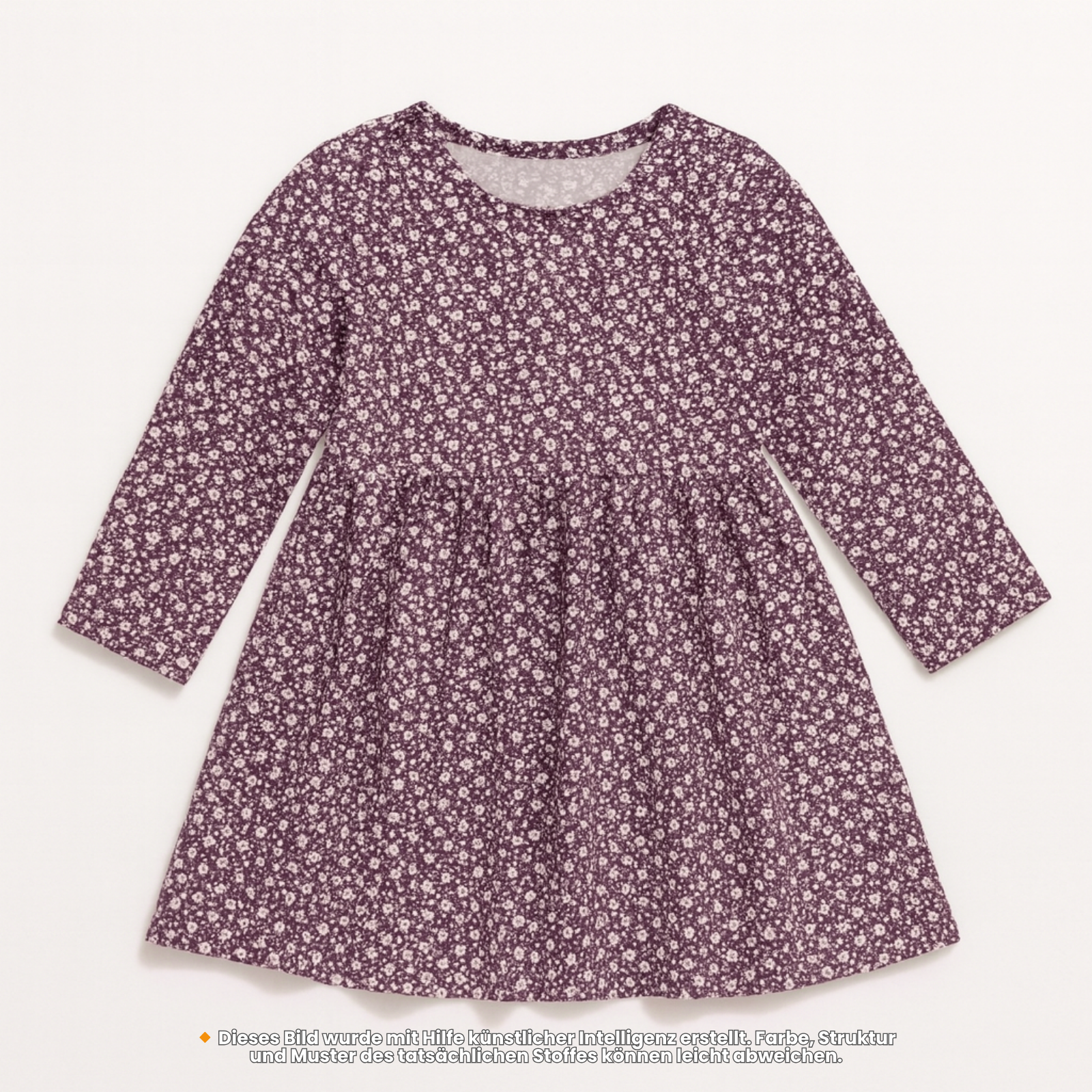 🌸Baumwolle Jersey Stoff Digitaldruck - Weiße Blümchen