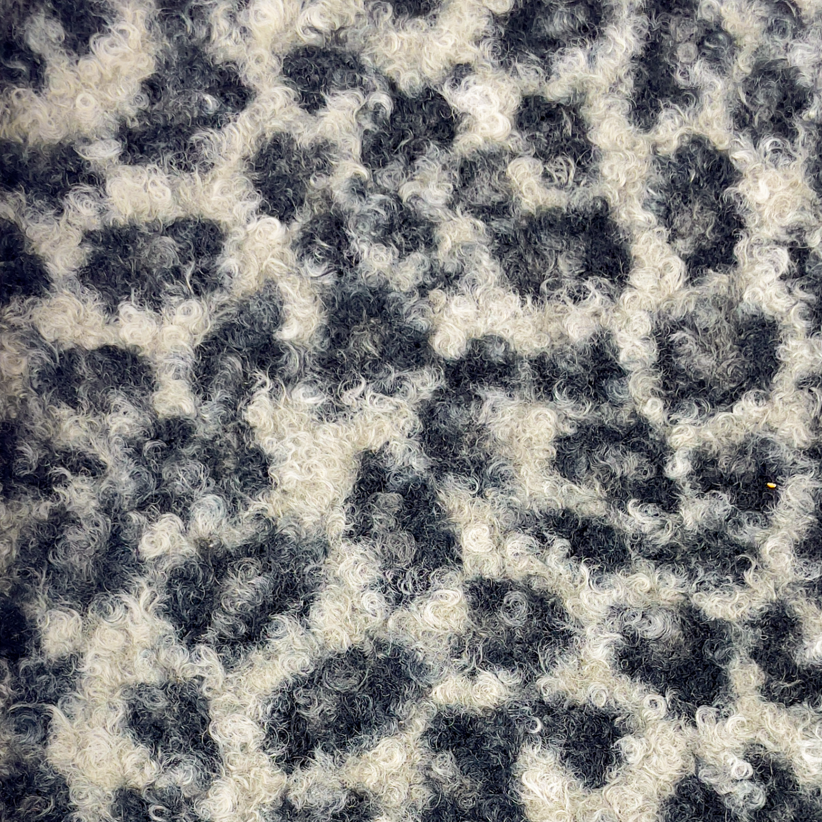 Bouclé Mantelstoff - Leo Animalprint