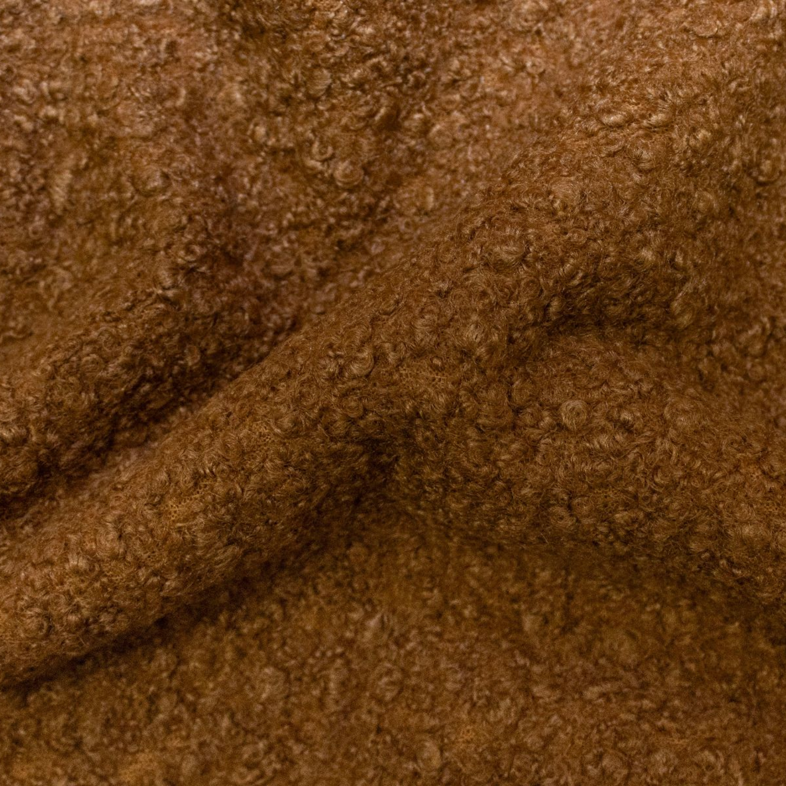 Bouclé Mantelstoff - uni