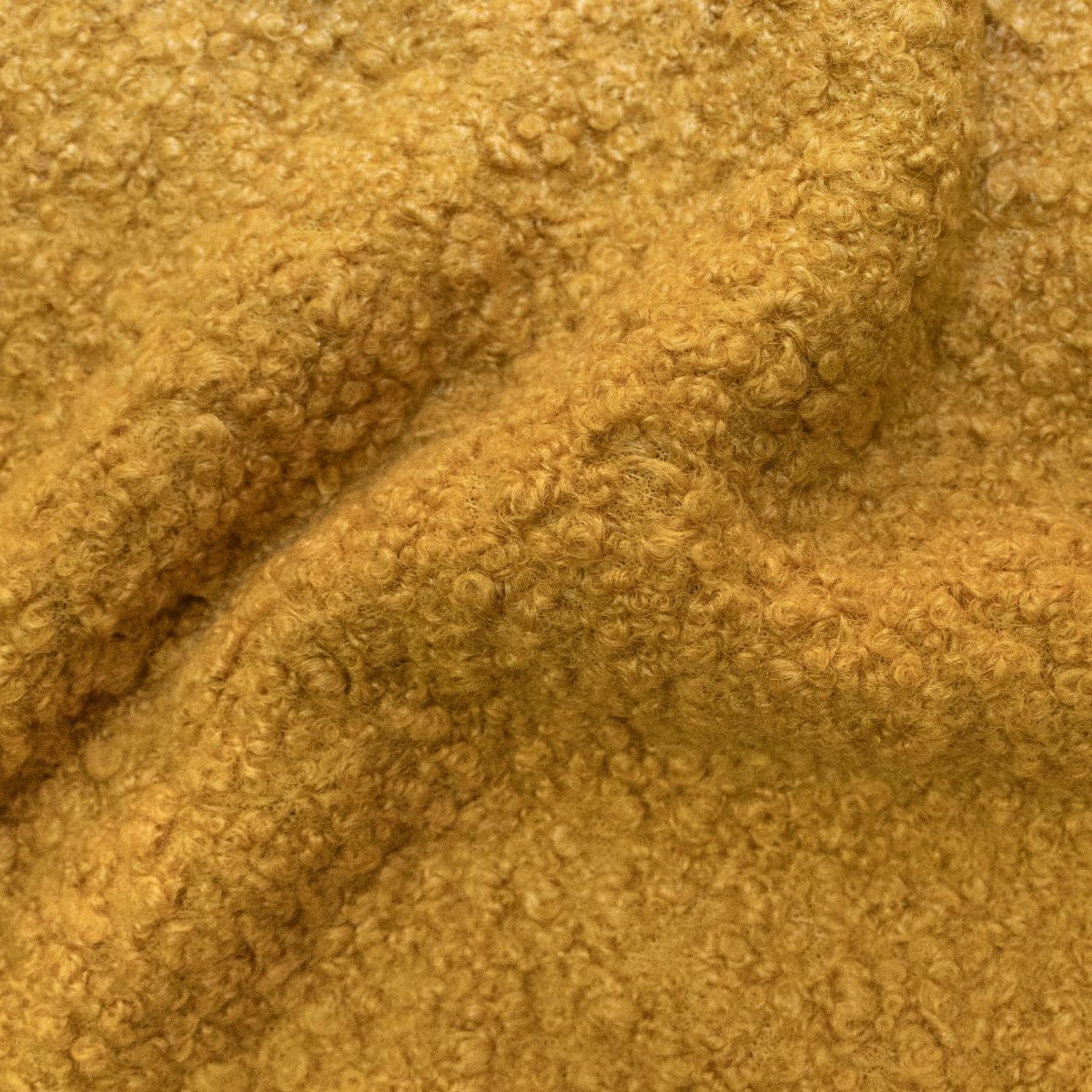 Bouclé Mantelstoff - uni