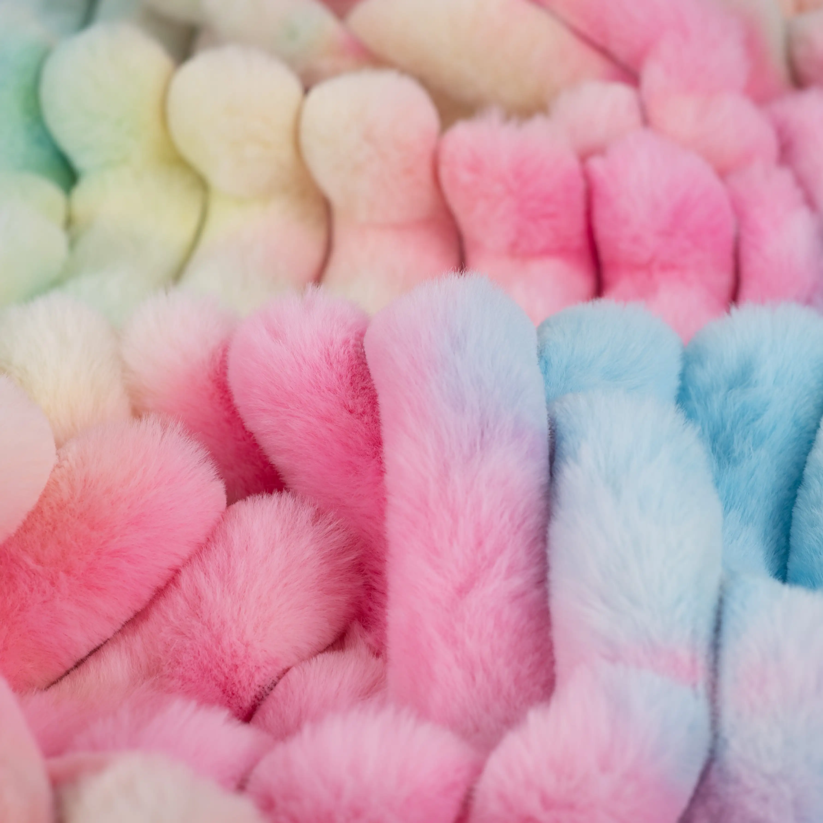 Cuddle Binky super weicher Wellnessfleece Stoff Bunt