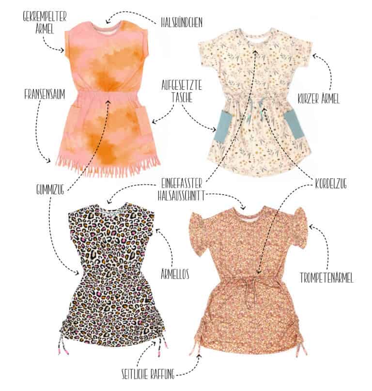 Papierschnittmuster - Curly Dress