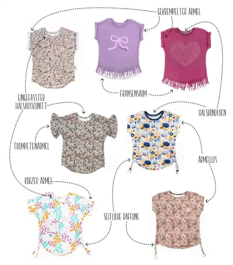 Papierschnittmuster - Curly Shirt