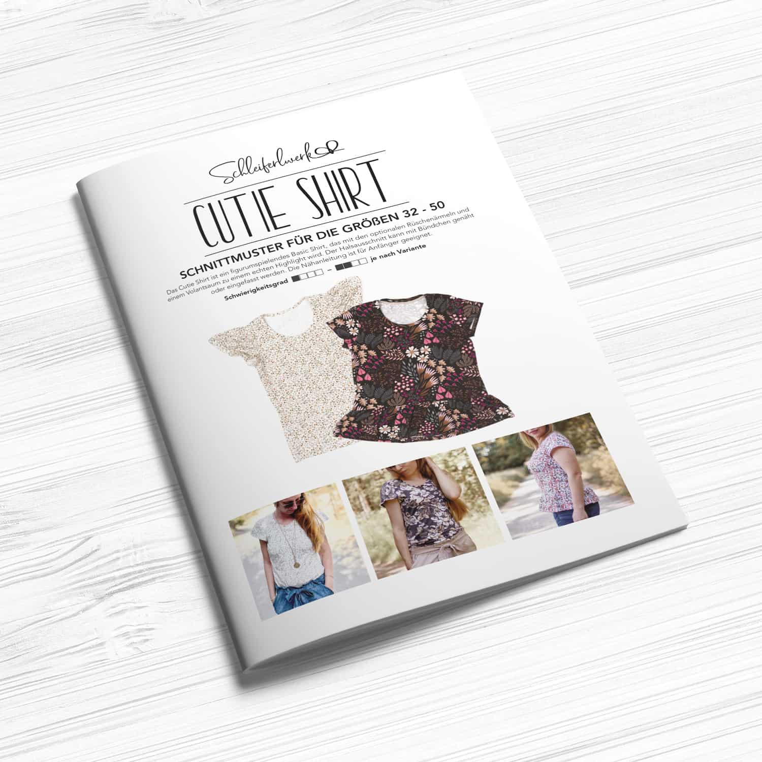 Papierschnittmuster - Cutie Shirt für Damen