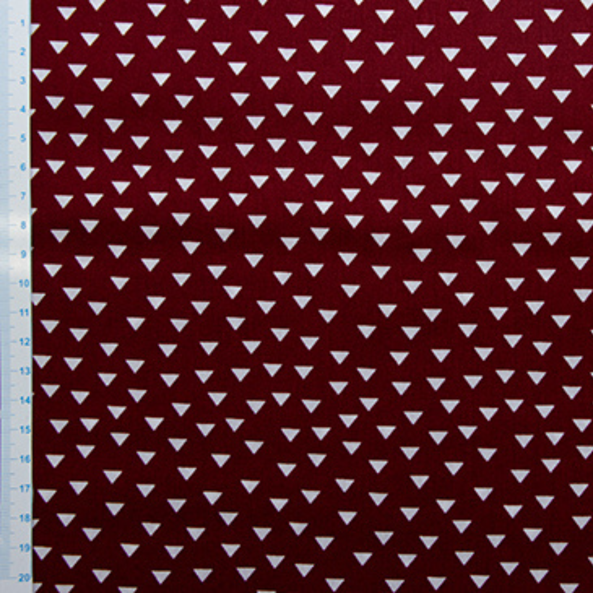 Webware Popeline Baumwolle Weihnachten - Triangeln