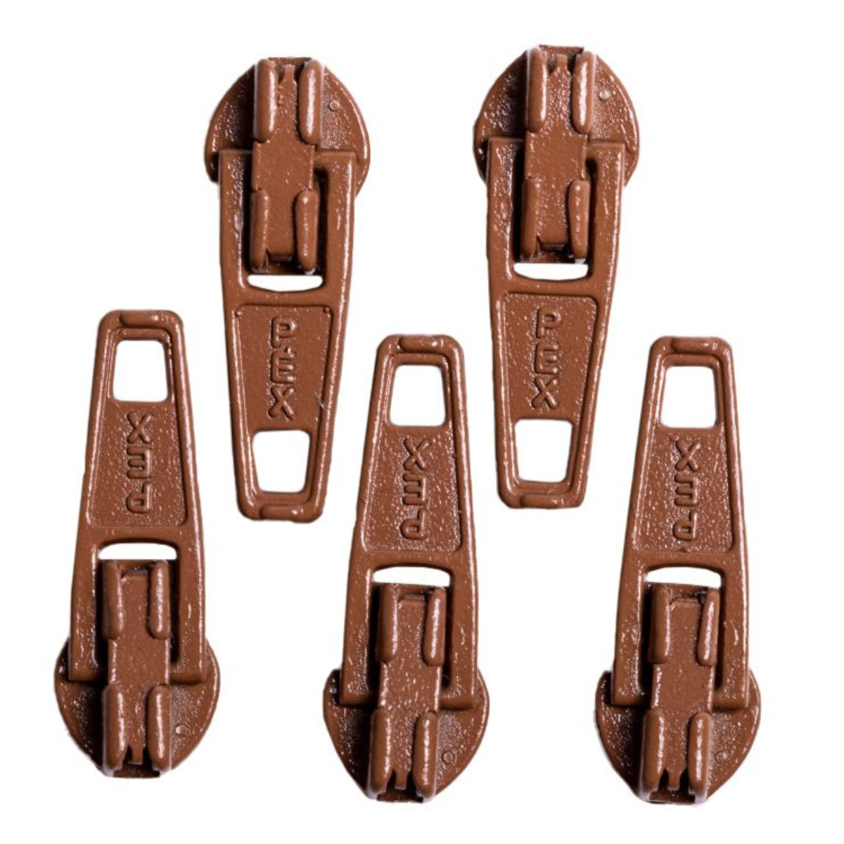 Slider / Zipper / Automatikschieber für Reißverschlüsse Größe 3 - Set 5 Stück