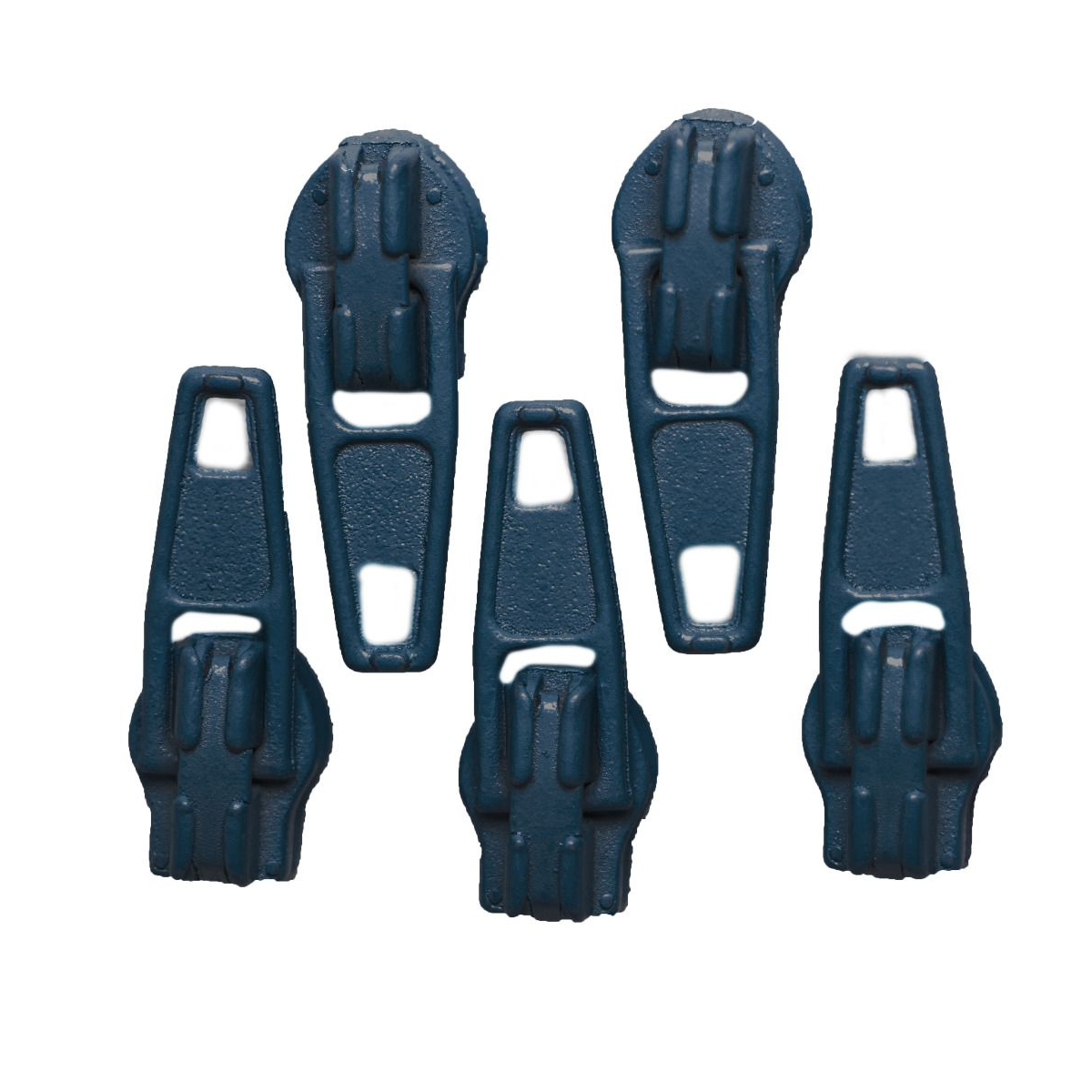 Slider / Zipper / Automatikschieber für Reißverschlüsse Größe 3 - Set 5 Stück