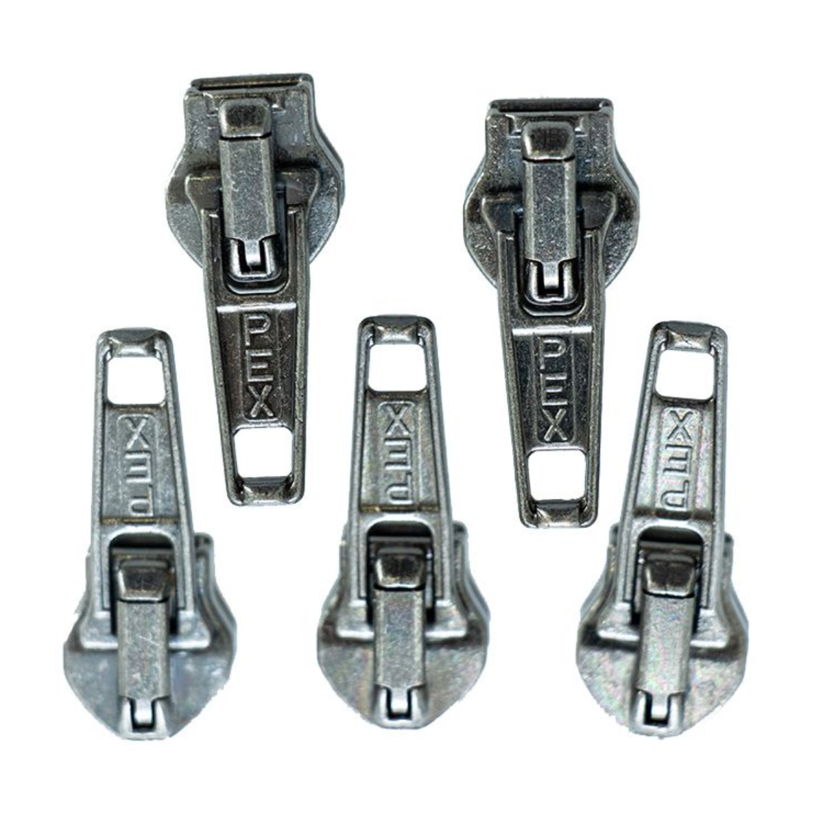 Slider/Zipper/Automatikschieber für Reißverschlüsse Größe 5 - Set 5 Stück