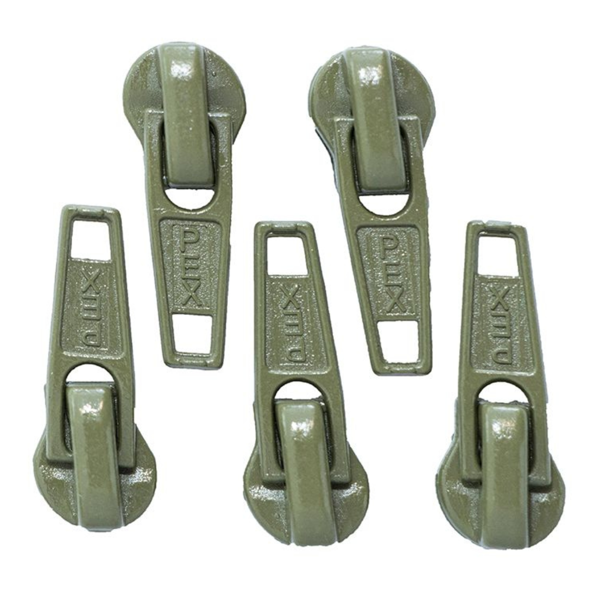 Slider/Zipper/Automatikschieber für Reißverschlüsse Größe 5 - Set 5 Stück