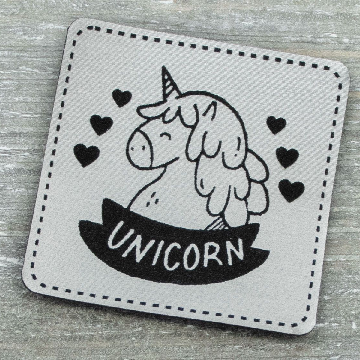 Label Kunstleder KDS - Unicorn