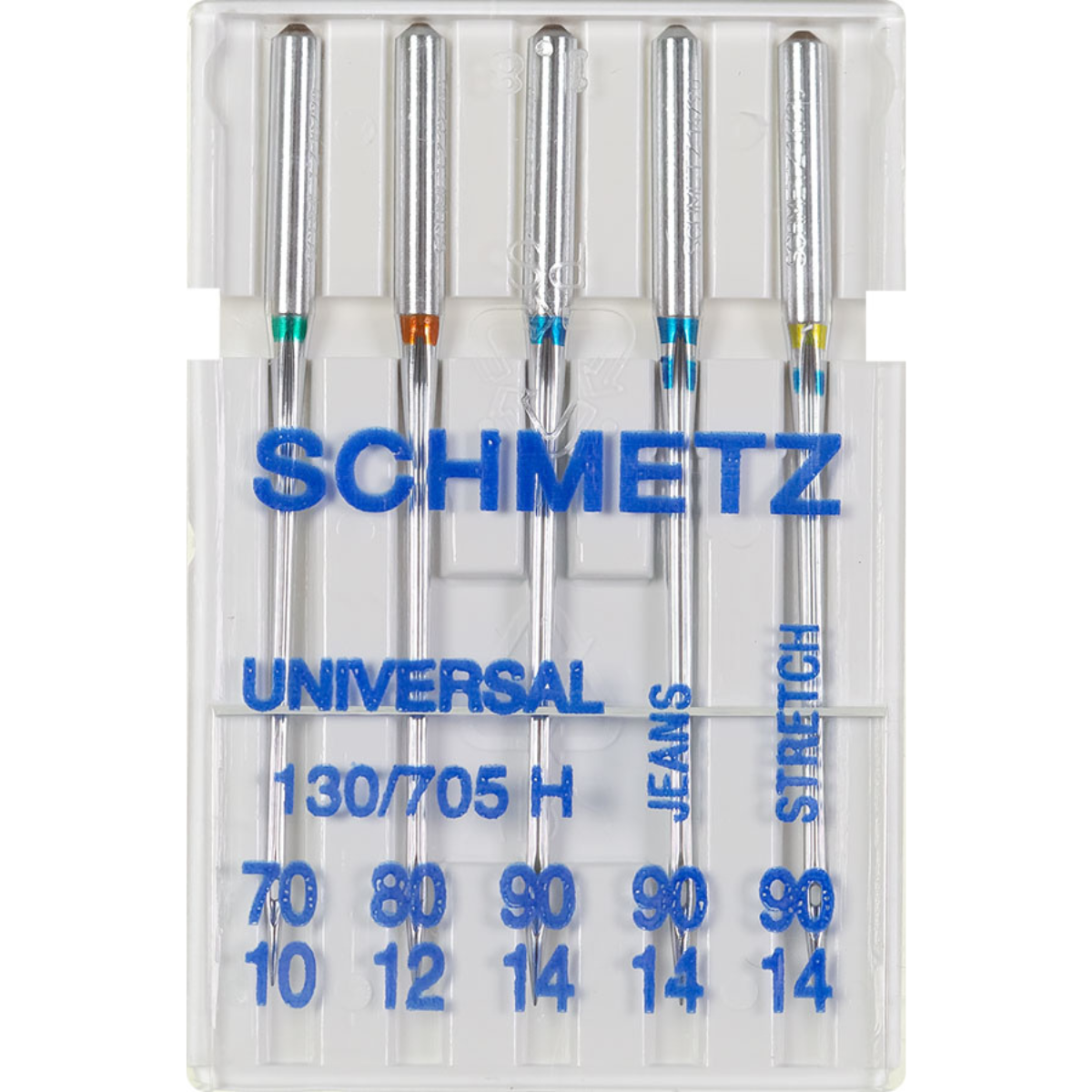 Schmetz Nähmaschinennadeln Universal 130/705 Stärke 70-90 - 5 Stück