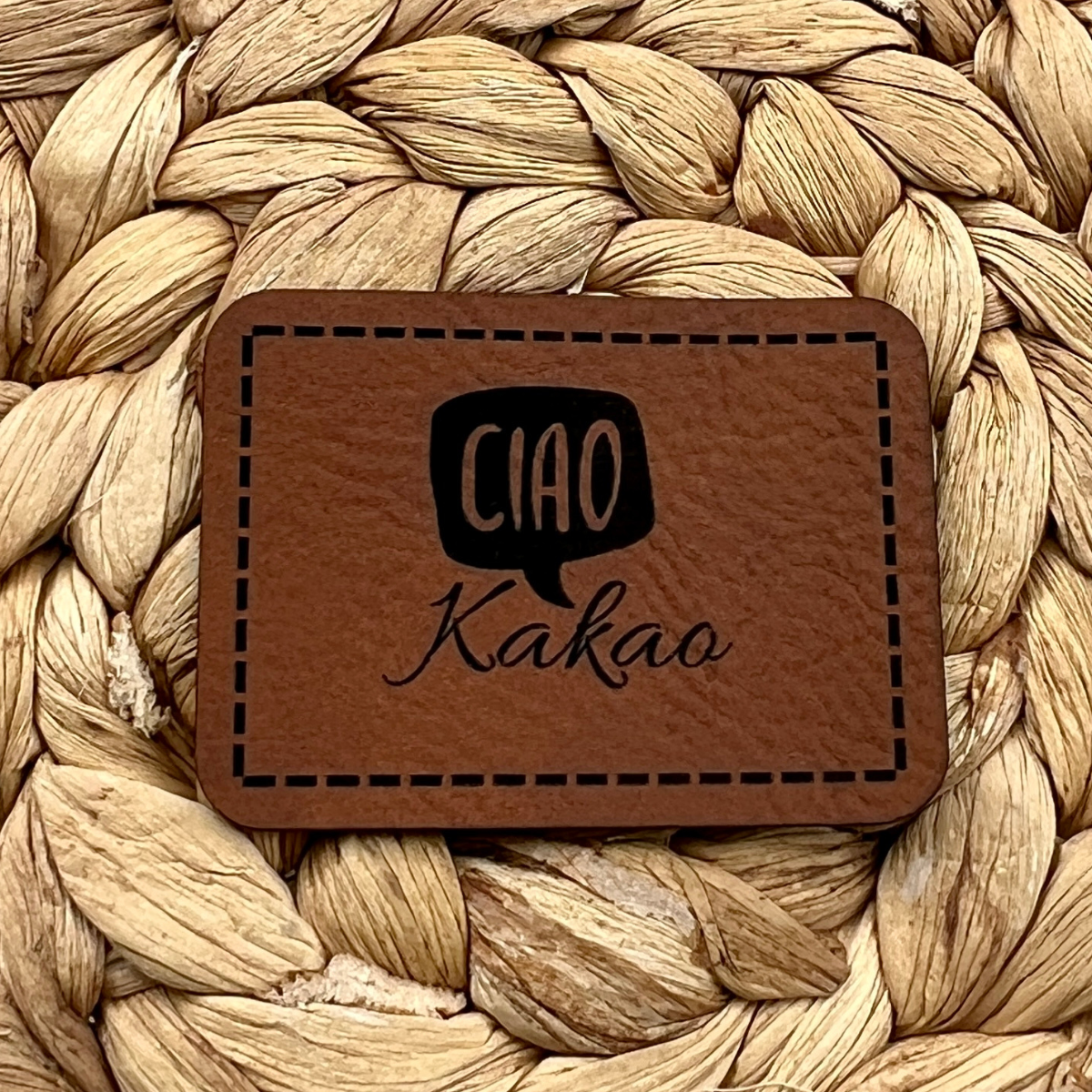 Label Kunstleder KDS - Ciao Kakao