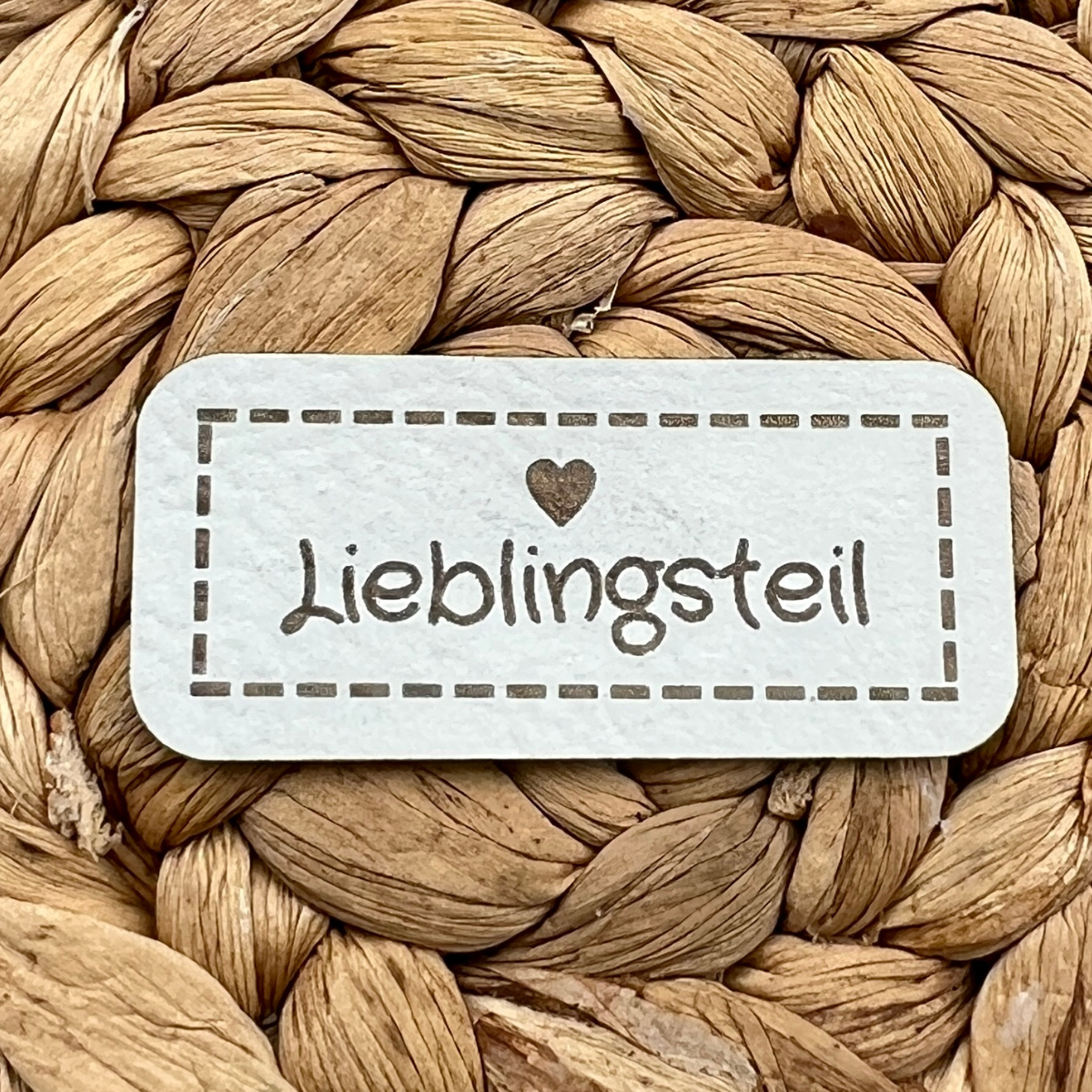 Label Kunstleder KDS - Lieblingsteil