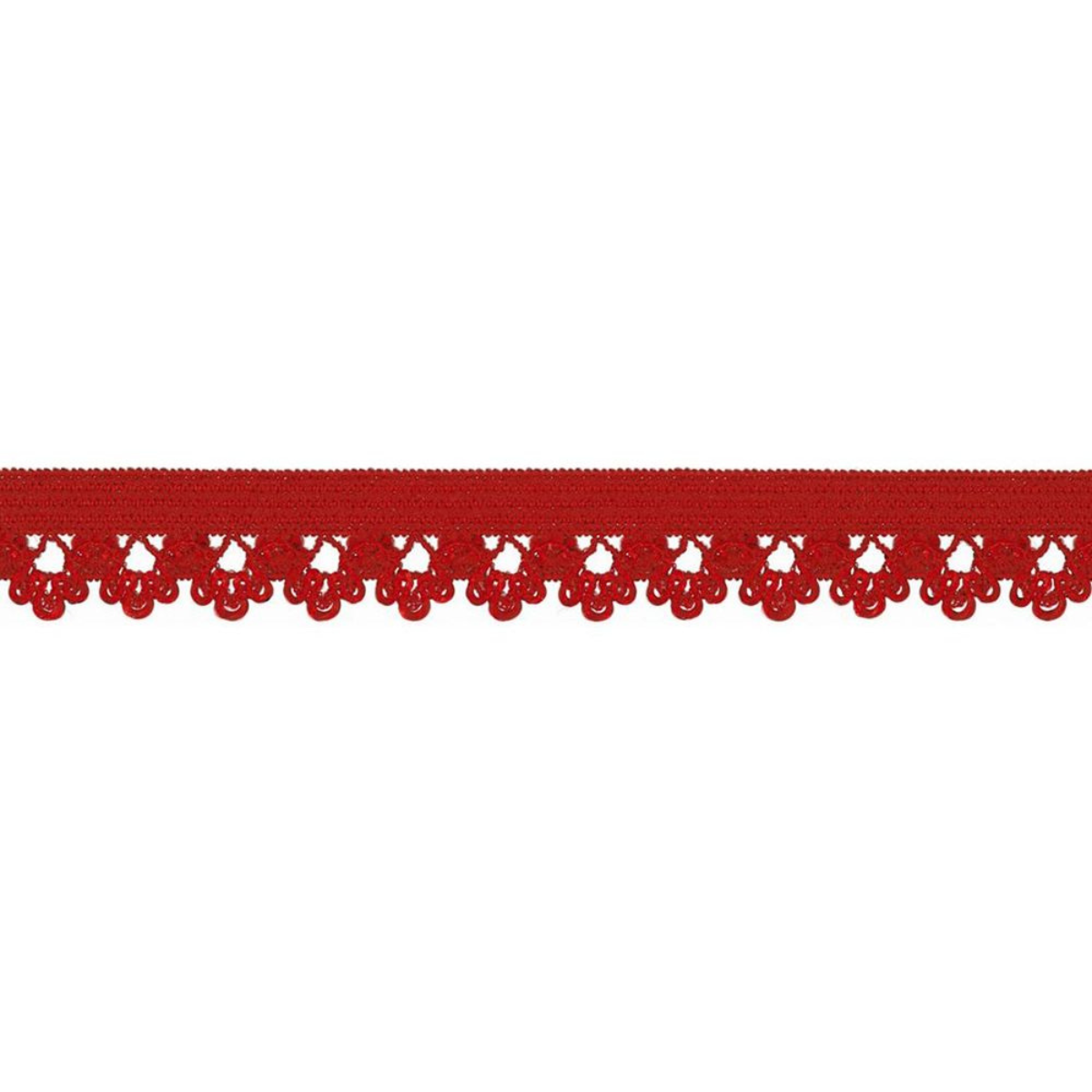 Elastisches Gummiband 13 mm - Spitzenborde
