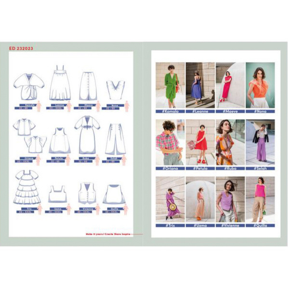 Fibre Mood - Damen Schnittmuster- & Nähmagazin - Ausgabe 23