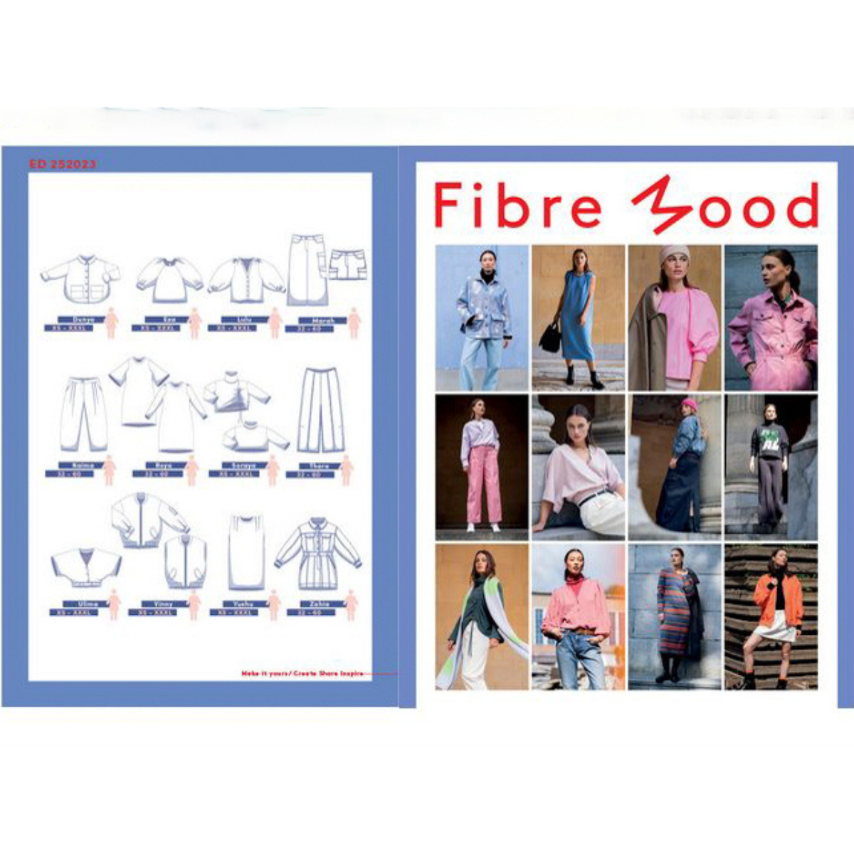 Fibre Mood - Damen Schnittmuster- & Nähmagazin - Ausgabe 25
