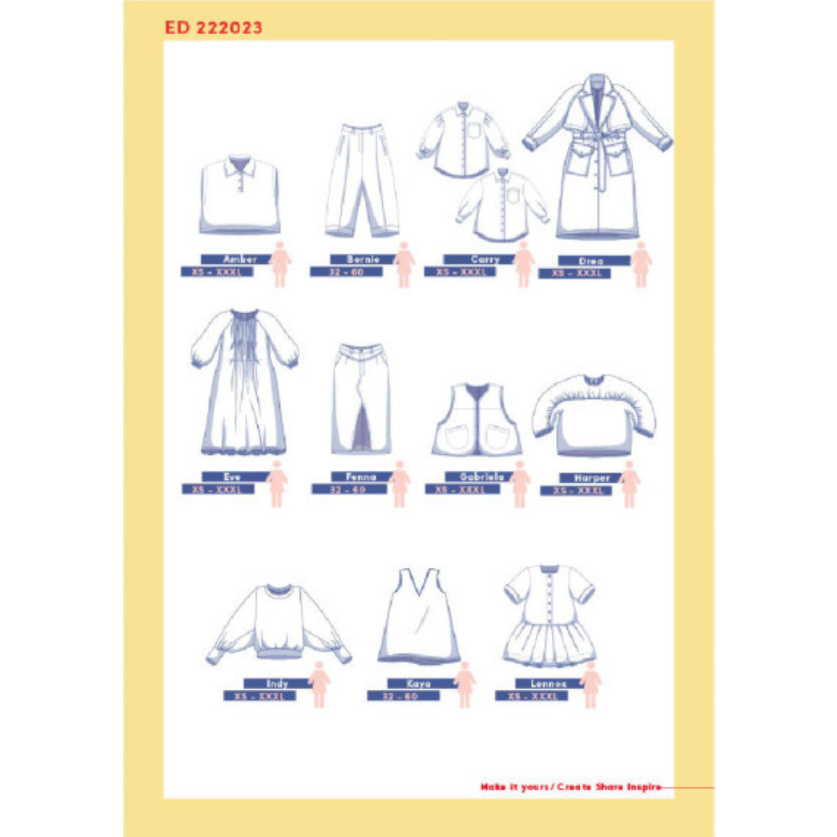 Fibre Mood - Damen Schnittmuster- & Nähmagazin - Ausgabe 22