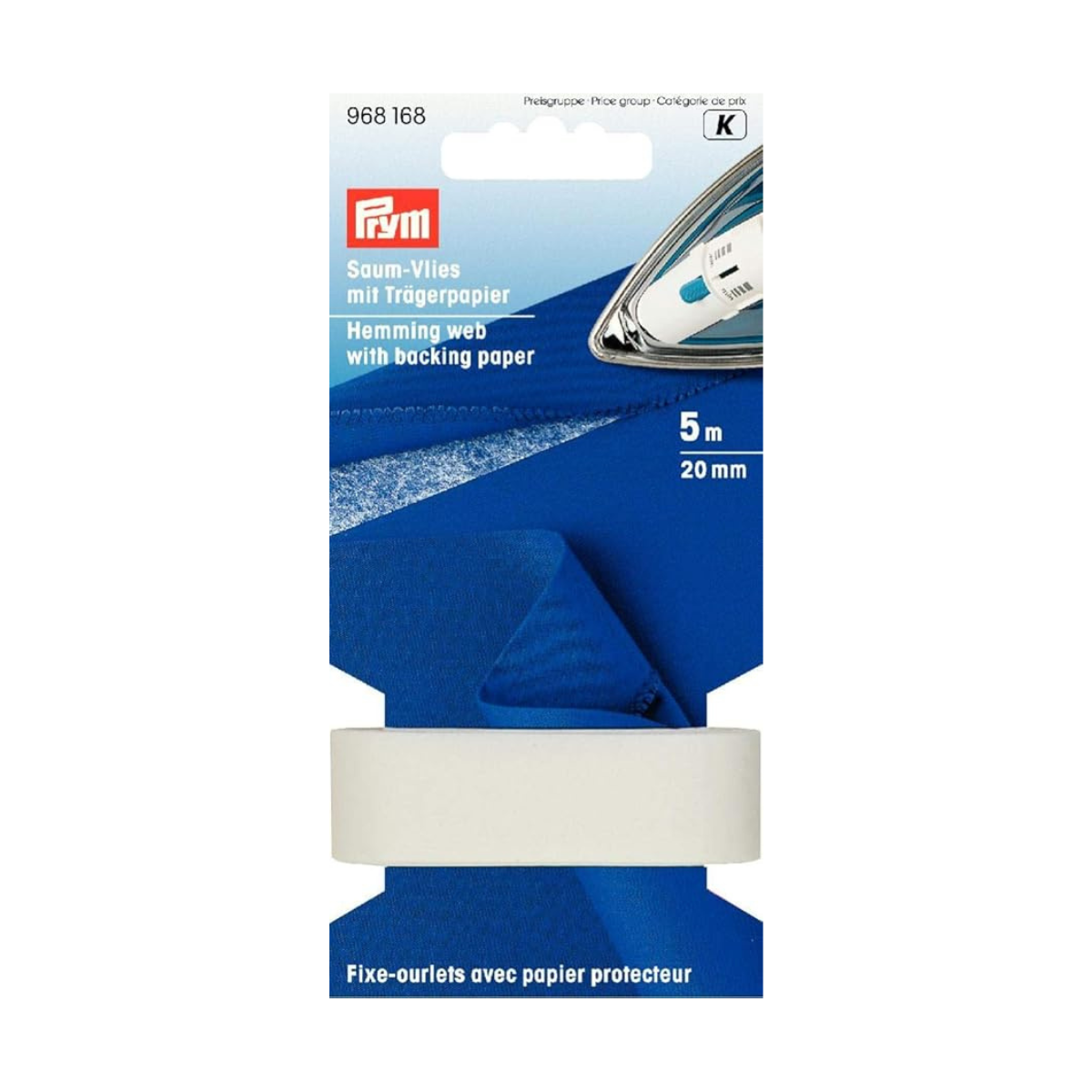 Prym Saum- Vlies - weiß
