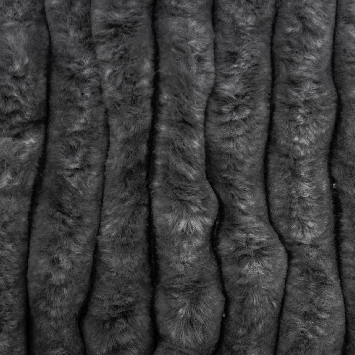 Plüschstoff in Cordoptik - 3cm Rippen