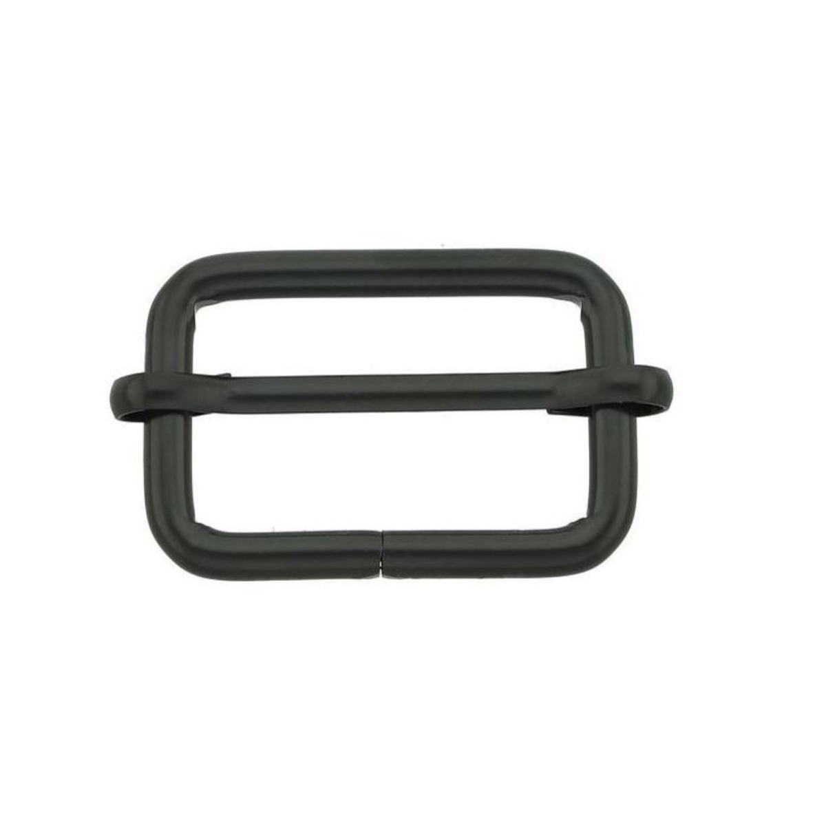 Leiterschnalle Metall 1 Stück - schwarz