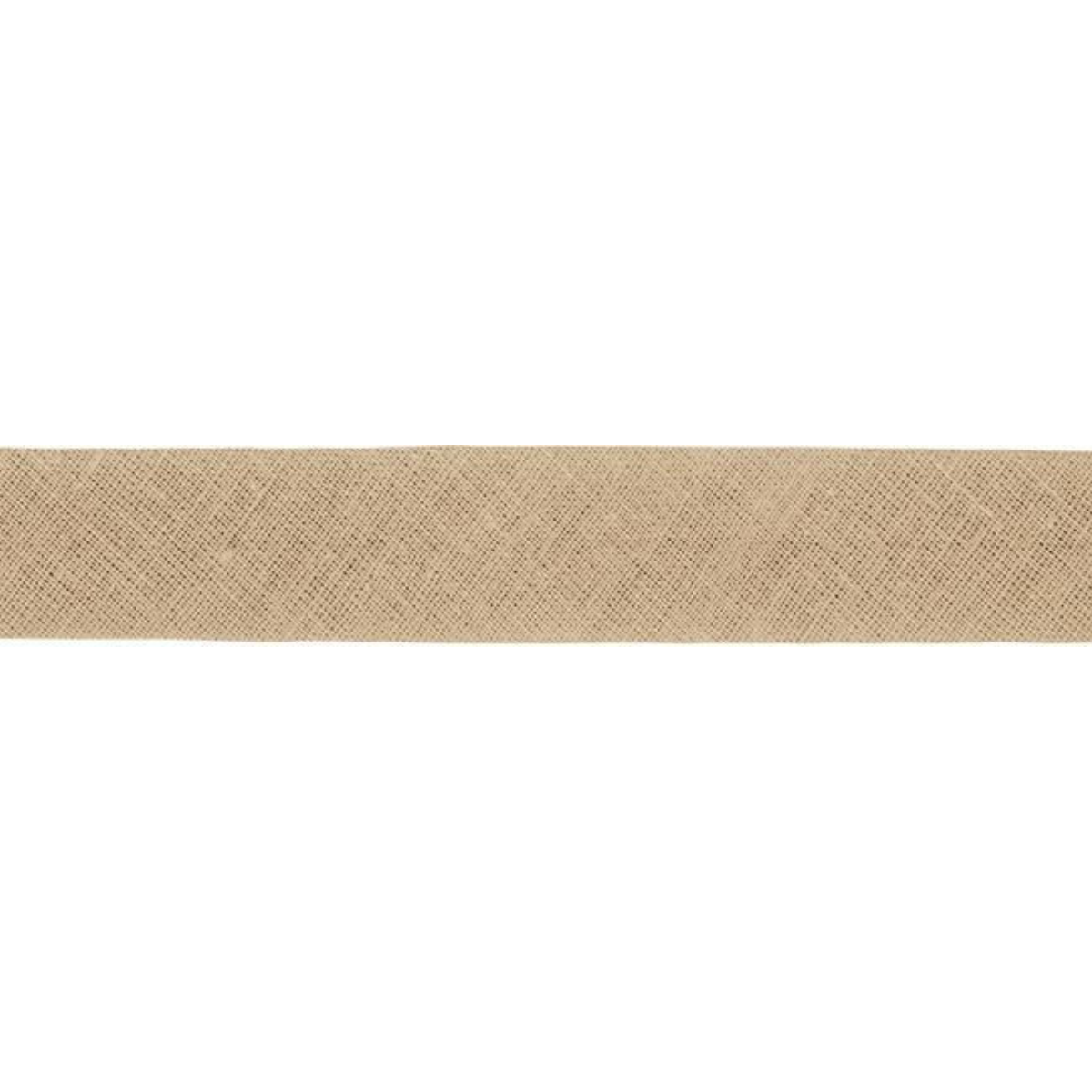 Hochwertiges Schrägband Baumwolle gefalzt 20 mm - uni