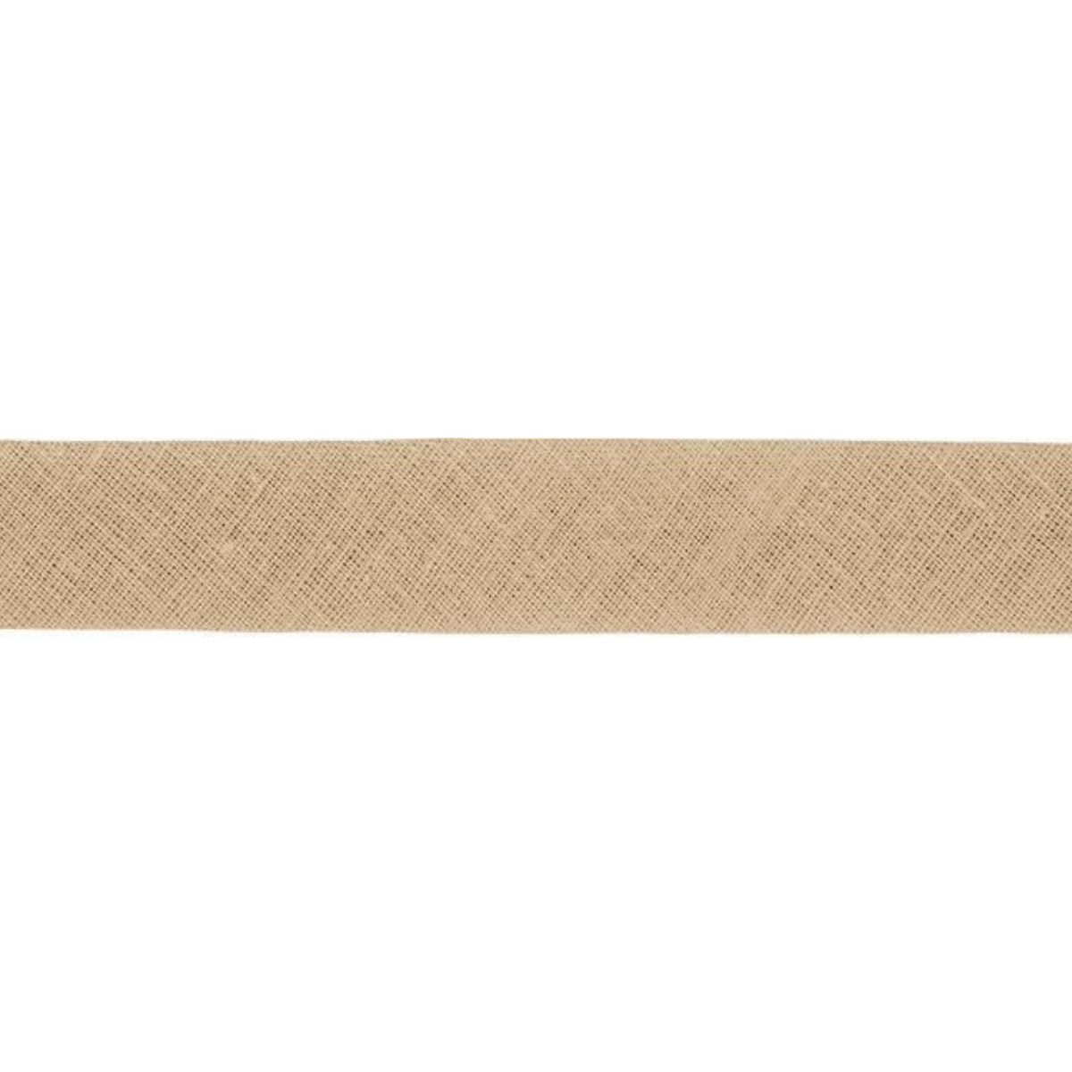 Hochwertiges Schrägband Baumwolle gefalzt 20 mm - uni