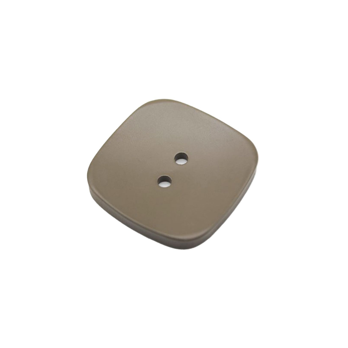 Knopf eckig ca. 33 mm - uni