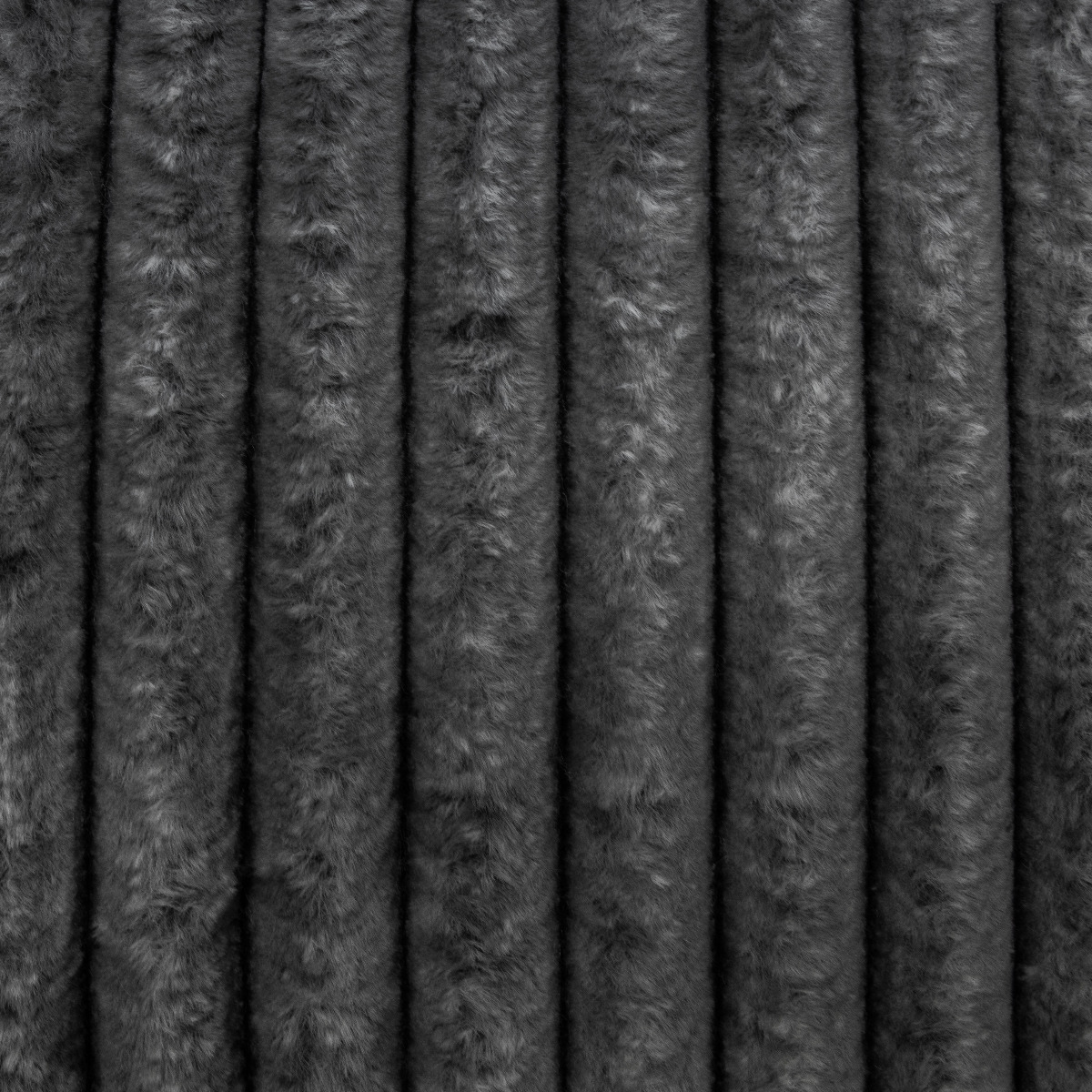 Plüschstoff in Cordoptik - 3cm Rippen