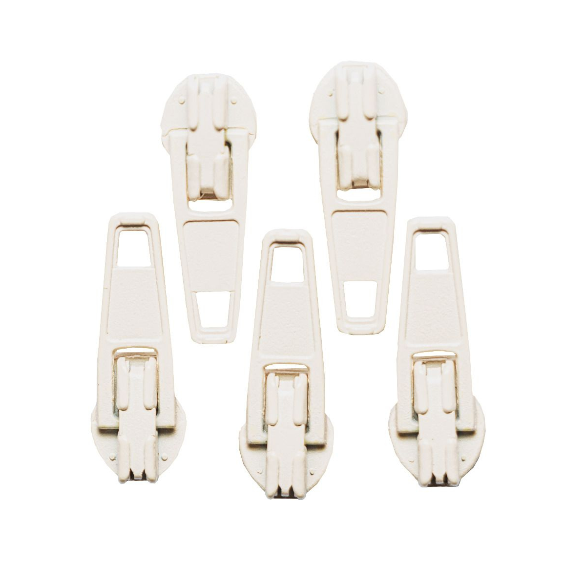 Slider / Zipper / Automatikschieber für Reißverschlüsse Größe 3 - Set 5 Stück