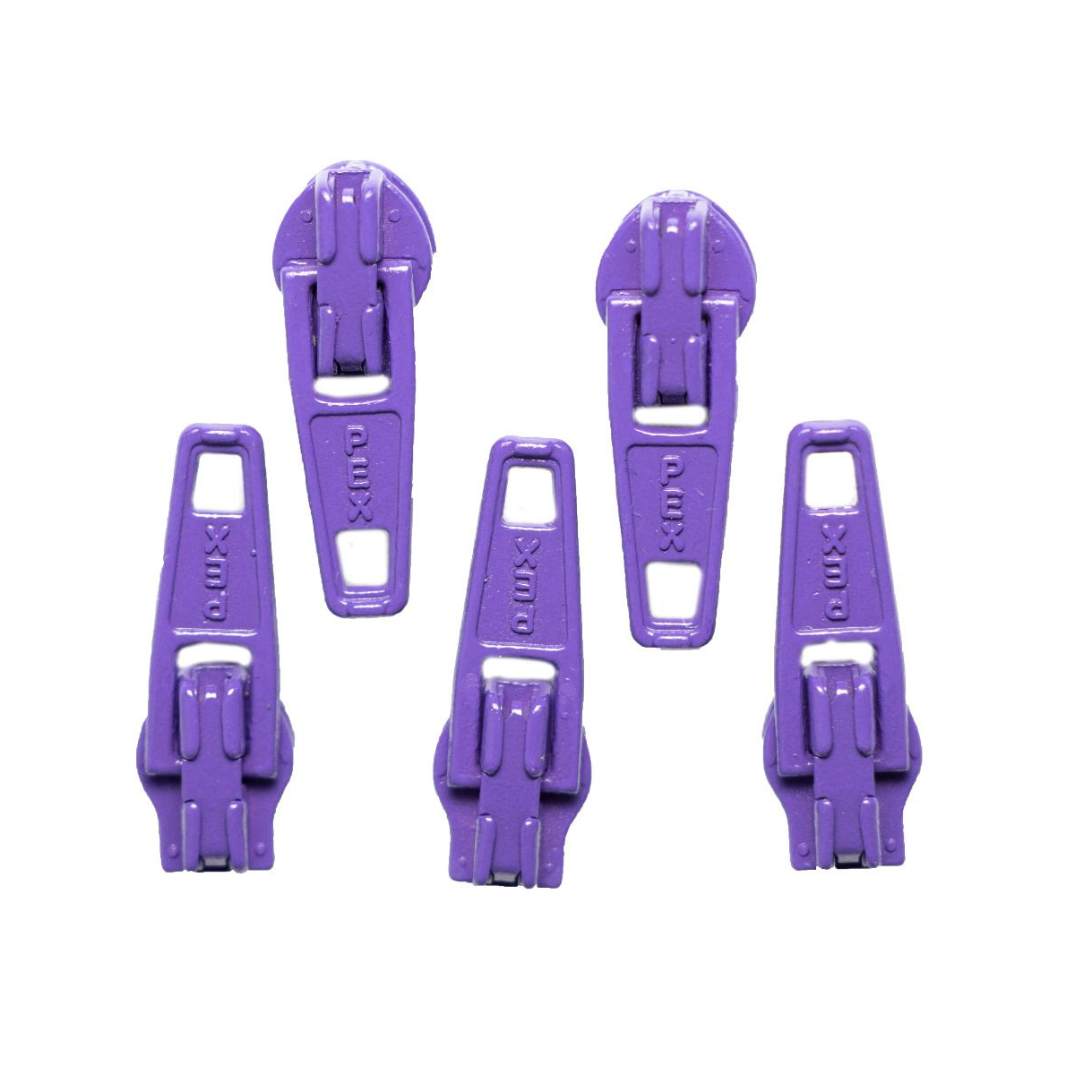 Slider / Zipper / Automatikschieber für Reißverschlüsse Größe 3 - Set 5 Stück