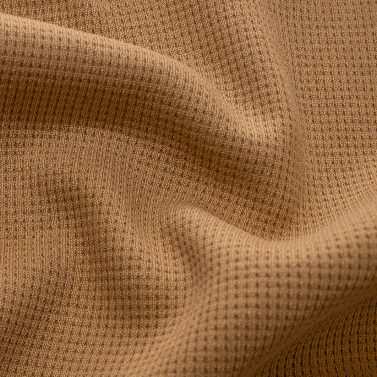 Jersey Waffelstrick - Waffeloptik