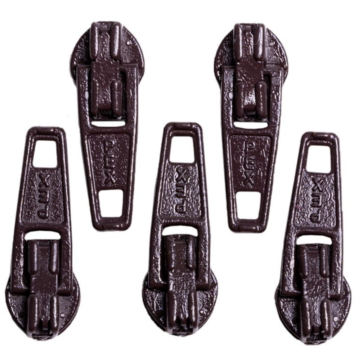 Slider / Zipper / Automatikschieber für Reißverschlüsse Größe 3 - Set 5 Stück