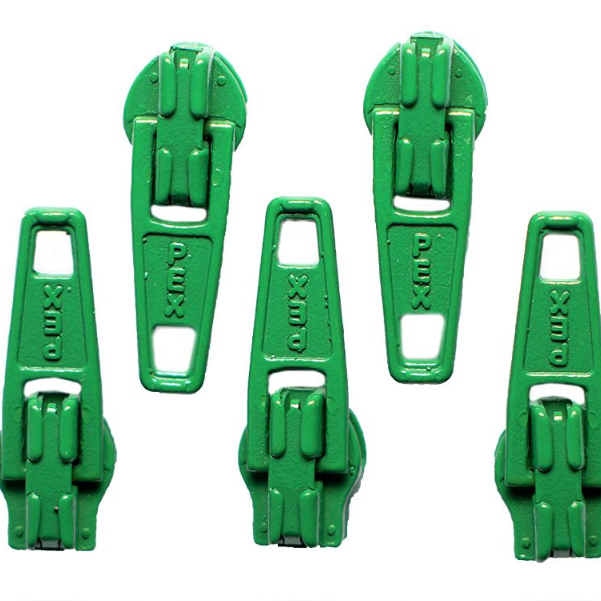 Slider / Zipper / Automatikschieber für Reißverschlüsse Größe 3 - Set 5 Stück