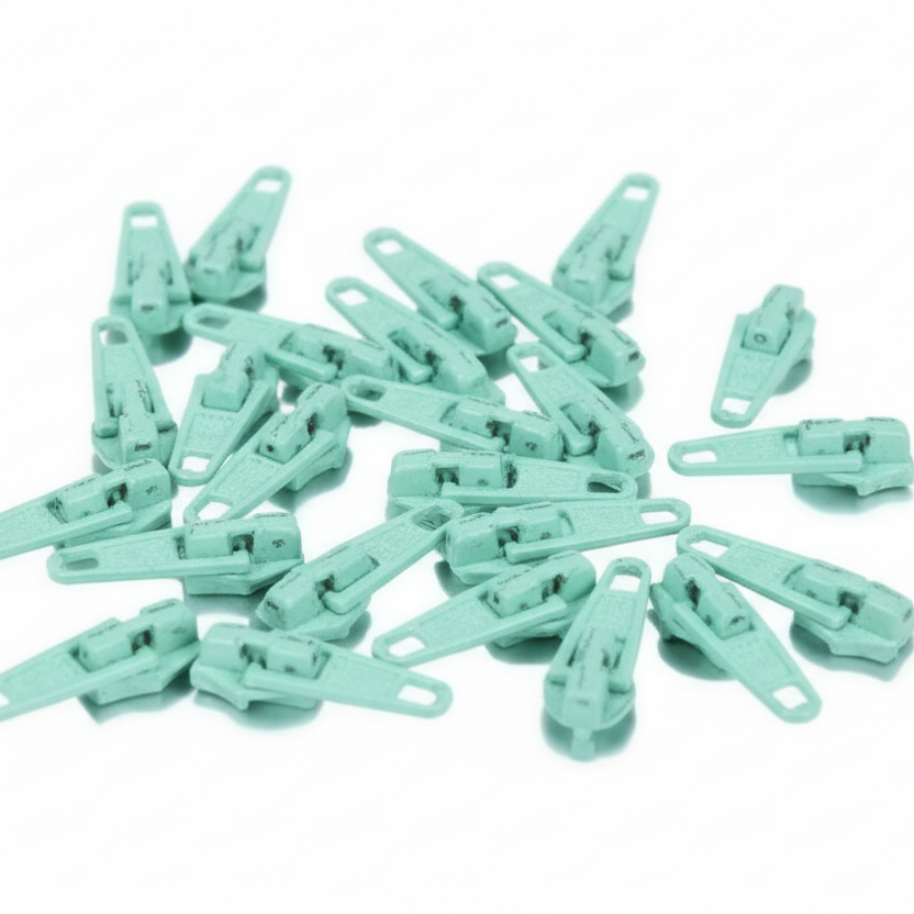 Slider / Zipper / Automatikschieber für Reißverschlüsse Größe 3 - Set 5 Stück