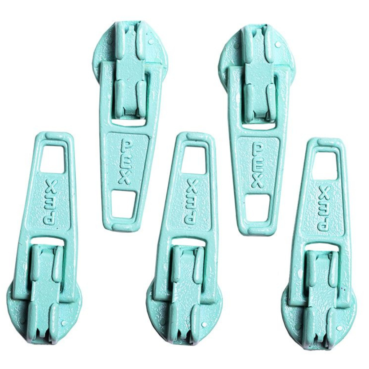 Slider / Zipper / Automatikschieber für Reißverschlüsse Größe 3 - Set 5 Stück