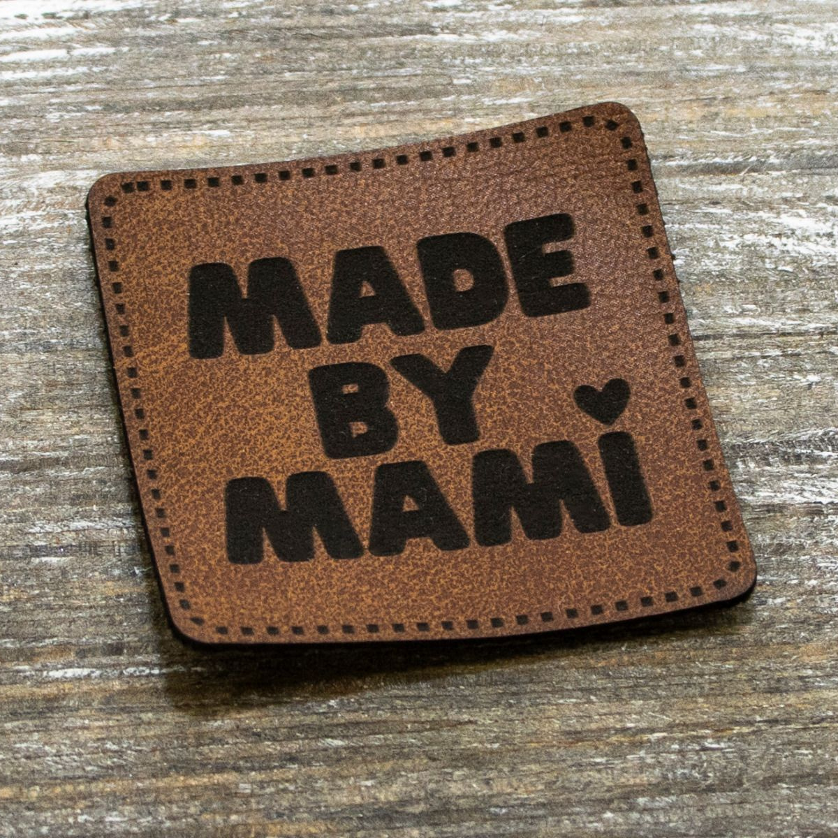 Label Kunstleder KDS - Made by Mami
