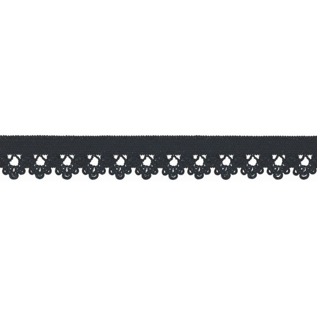Elastisches Gummiband 13 mm - Spitzenborde