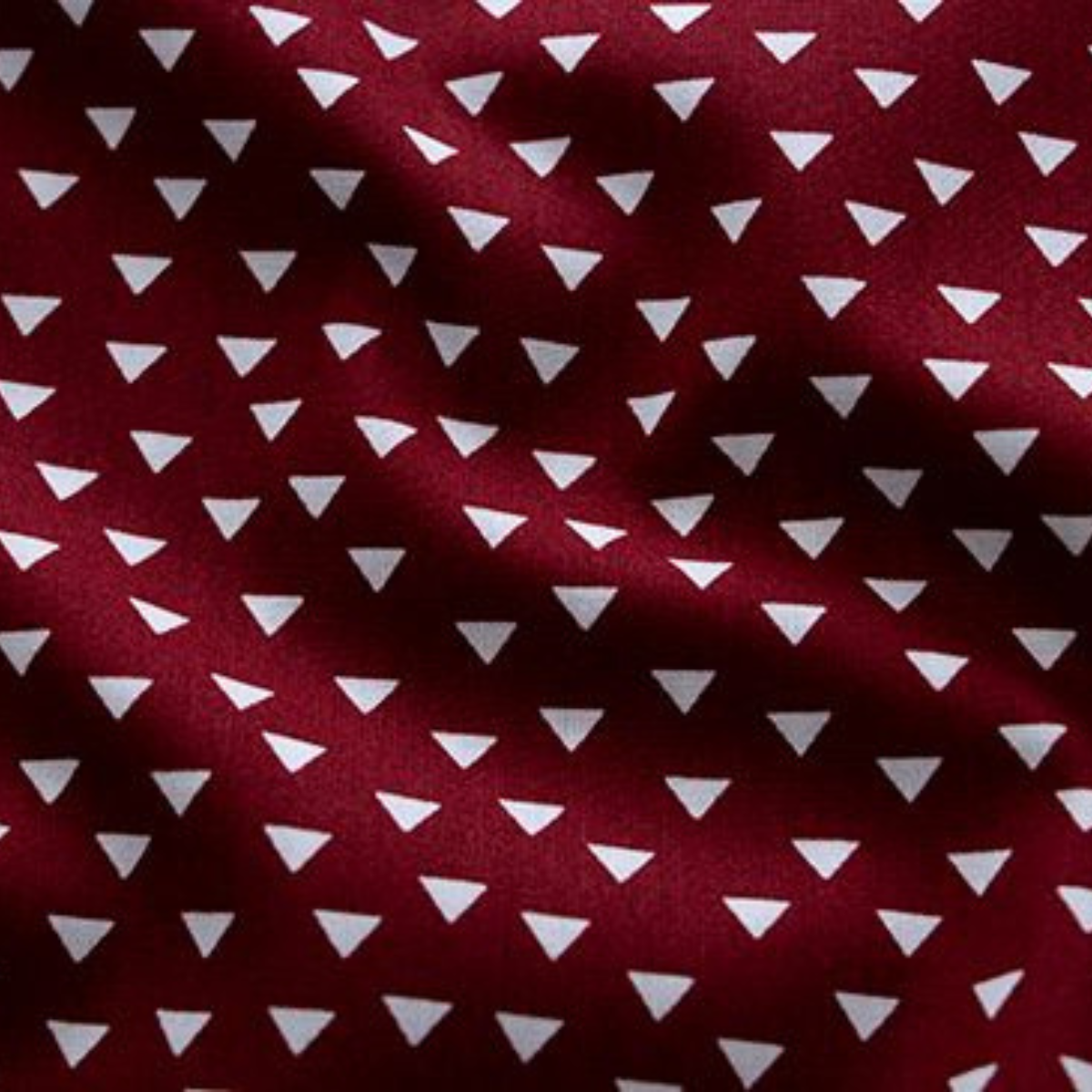 Webware Popeline Baumwolle Weihnachten - Triangeln