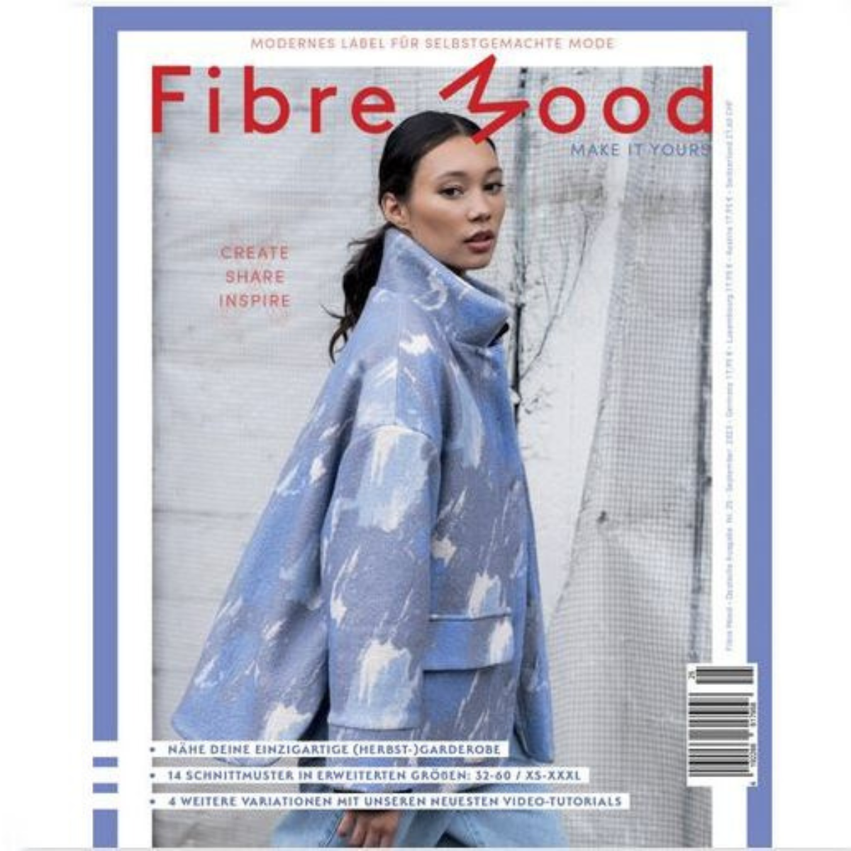 Fibre Mood - Damen Schnittmuster- & Nähmagazin - Ausgabe 25