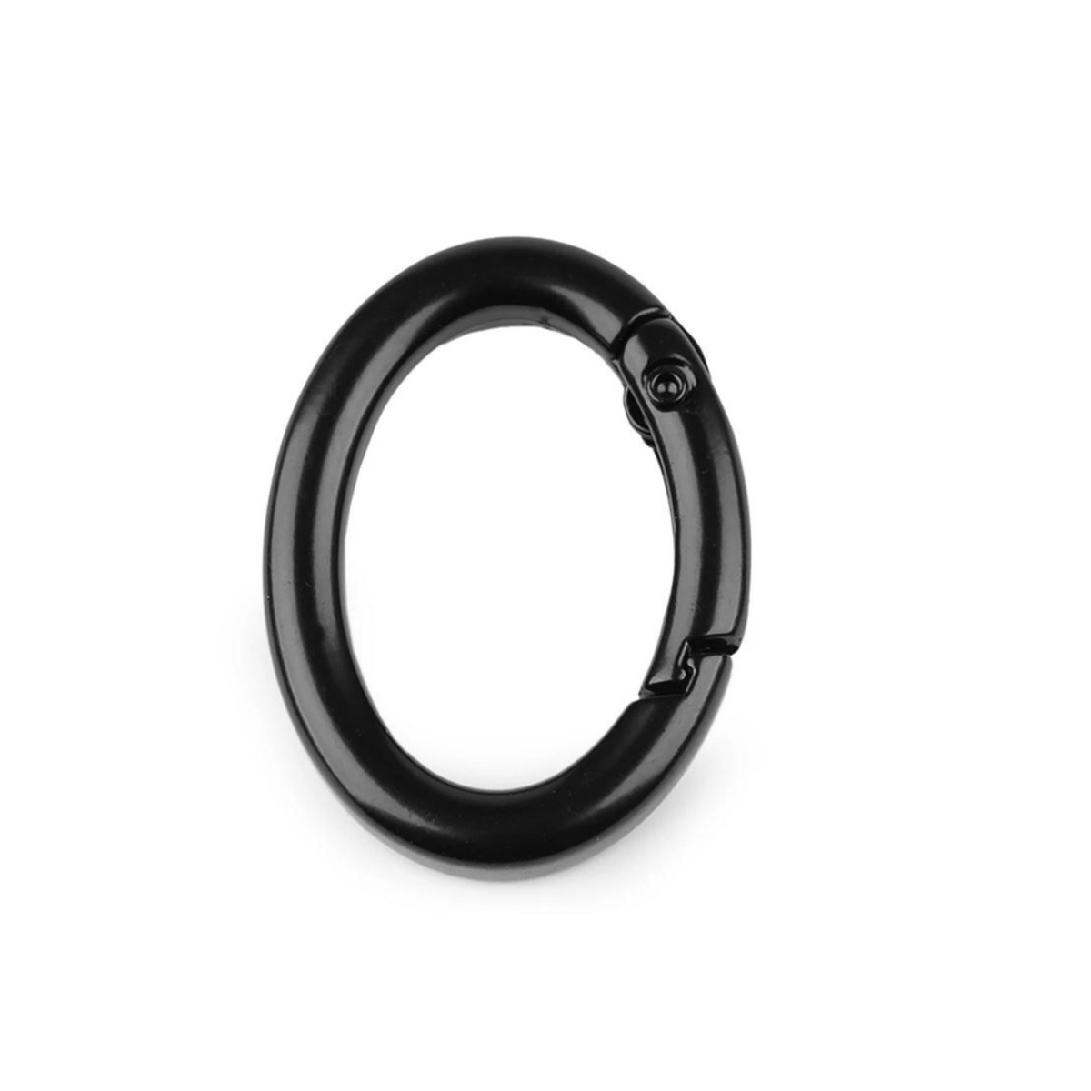 Karabiner Ring oval ca. 19 mm x 29 mm - 1 Stück