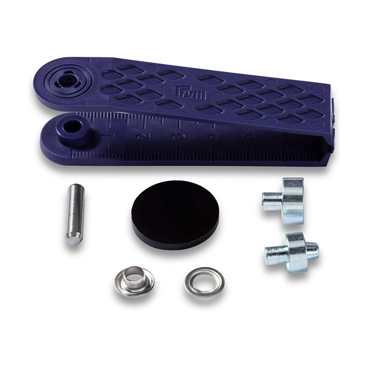 Prym Ösen mit Scheiben 5mm 40 Stück - silber