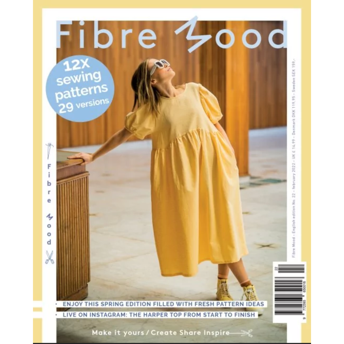 Fibre Mood - Damen Schnittmuster- & Nähmagazin - Ausgabe 22