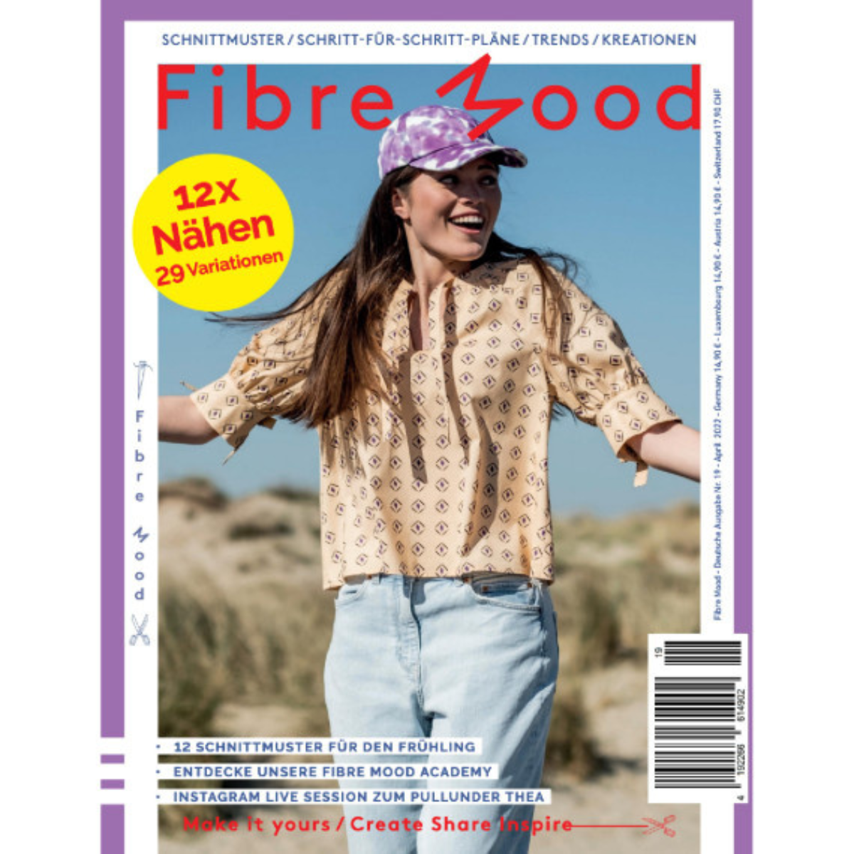Fibre Mood - Damen Schnittmuster- & Nähmagazin - Ausgabe 19