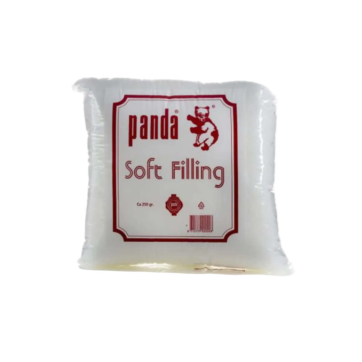 Füllwatte Panda - 1 Beutel/250g - weiß