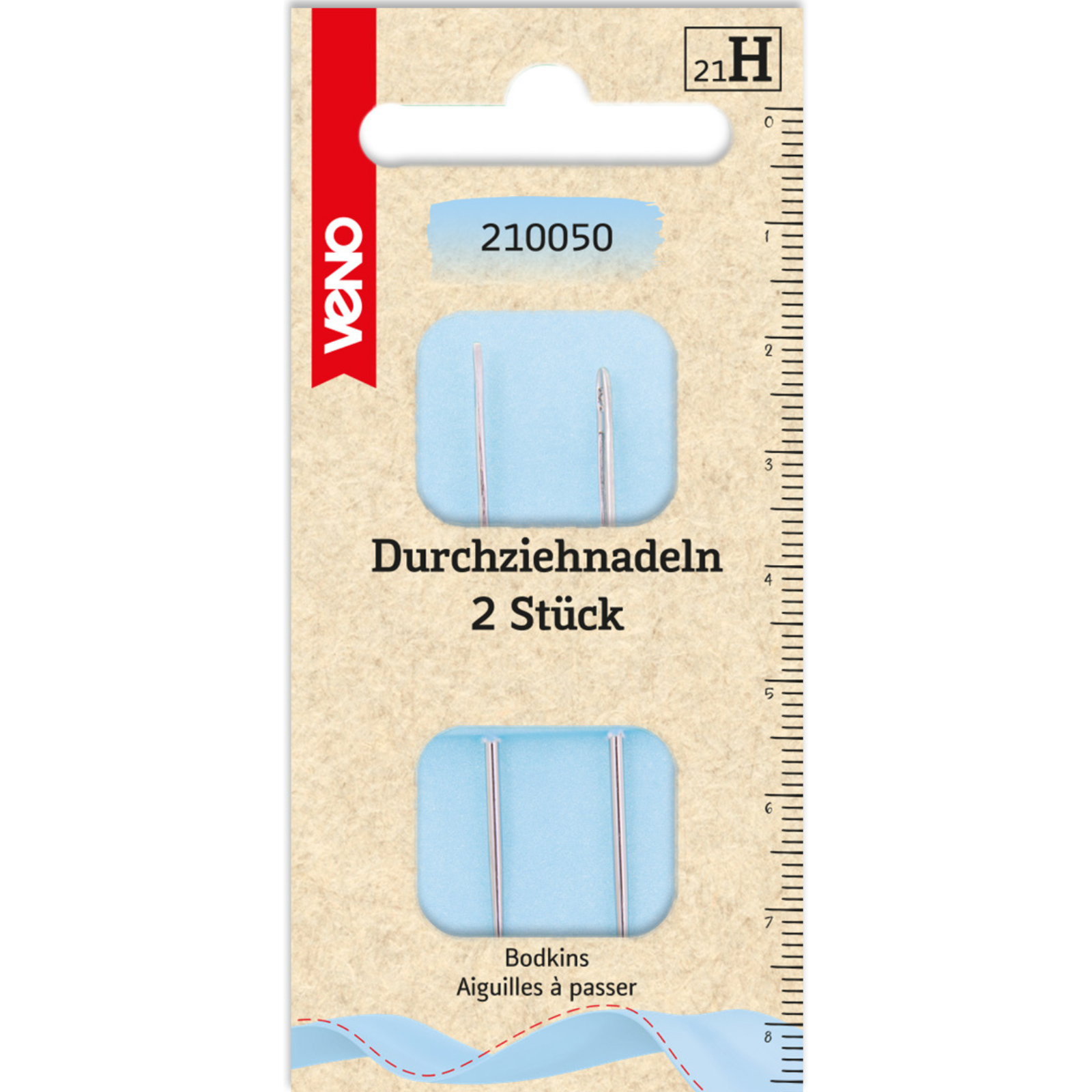 Durchziehnadeln - 2 Stück