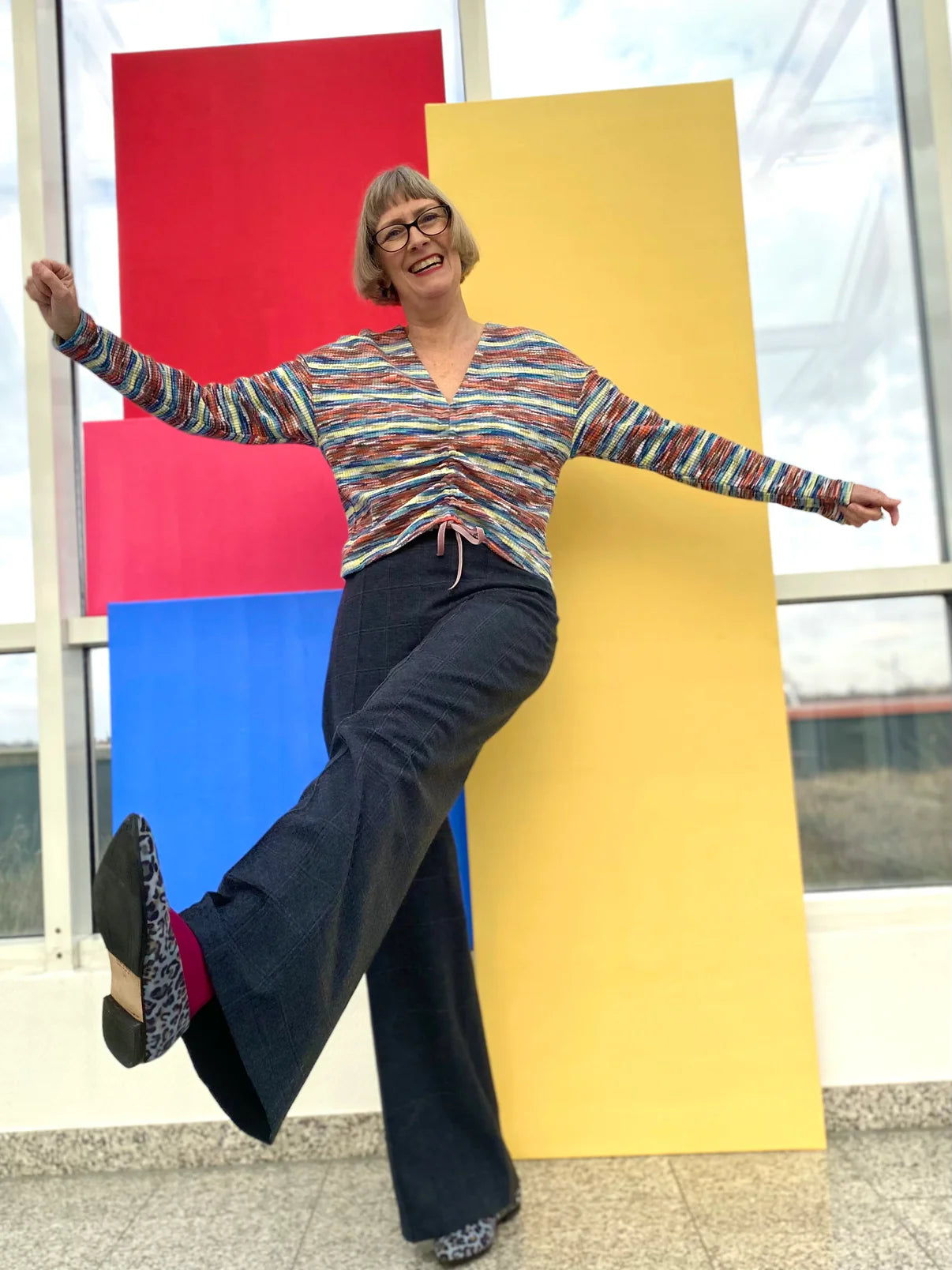 Papierschnittmuster Marlenehose Anke