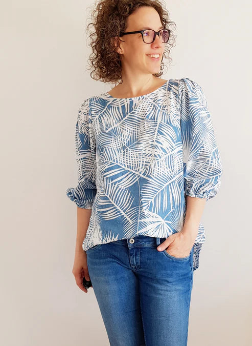 Papierschnittmuster Sommerbluse Svenja