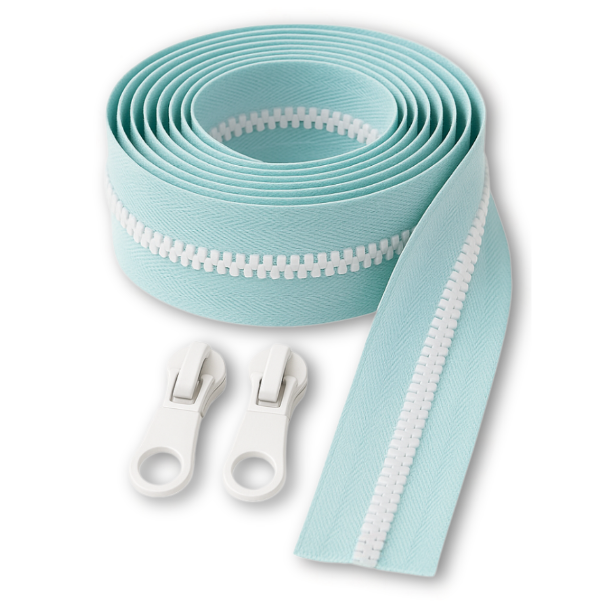 Endlosreißverschluss + Schieber